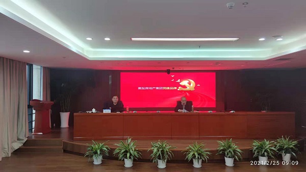 安徽乐盈VI官网地产集团公司组织开展党建品牌专题培训会