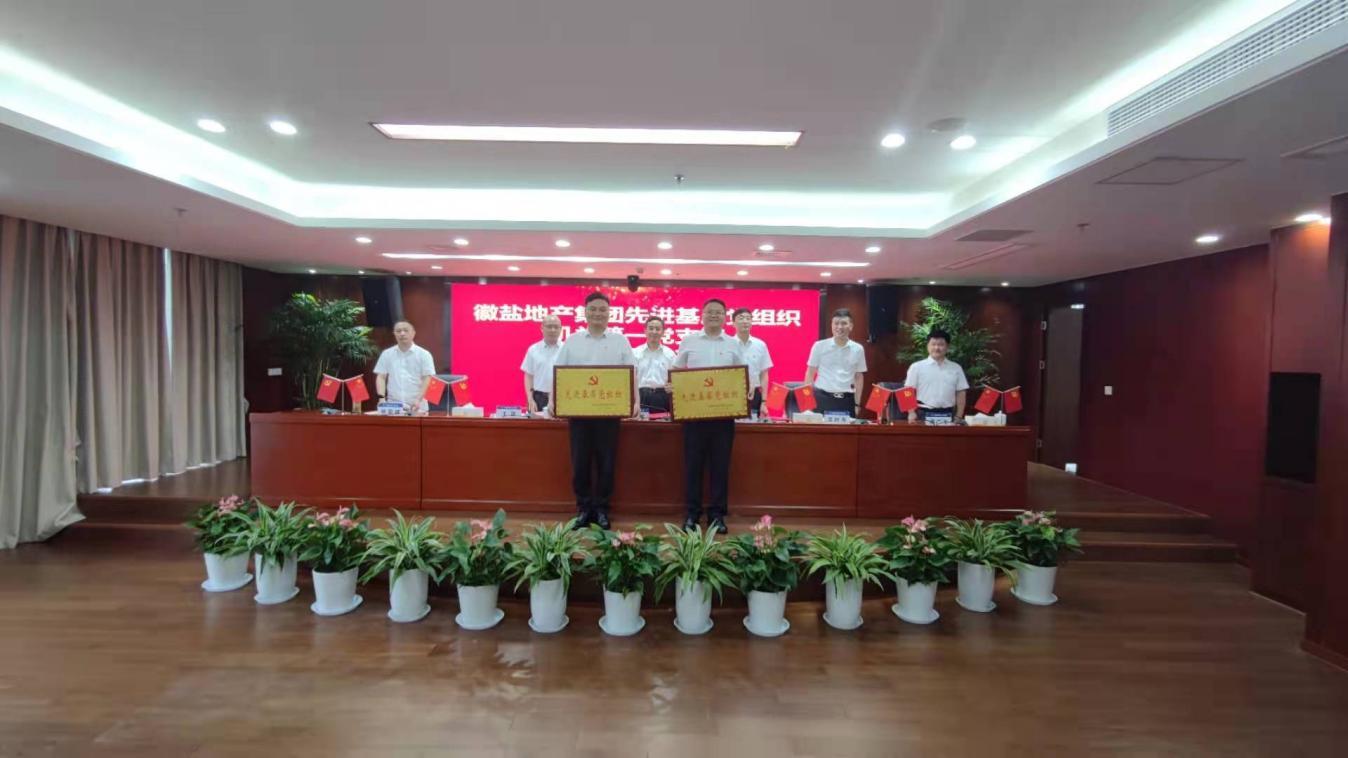 徽盐地产集团开展“七个一”系列活动，，推动党史学习教育出新出彩